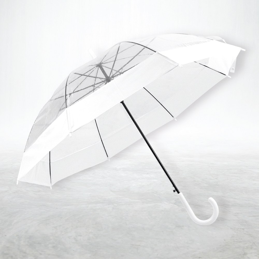 EgotierPro 39534 - Automatische Paraplu 98 cm POE Polyester MIST