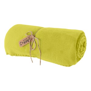 EgotierPro 50650 - Polar Fleece Deken 160x120 cm, 30% RPET Groen