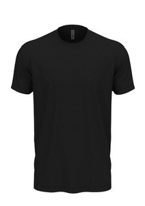 Next Level Apparel NLA3600 - NLA T-shirt Katoen Unisex Zwart
