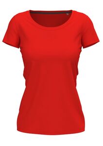 Stedman STE9700 - T-shirt met ronde hals voor vrouwen Claire Scharlaken rood