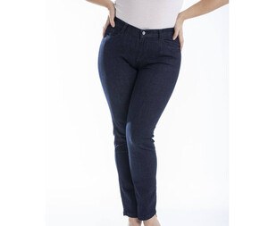 RICA LEWIS OBR7 - Hoge taille jeans Blauw zwembad