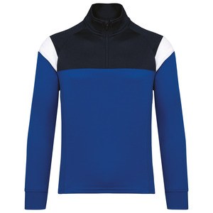 PROACT PA388 - Trainingssweater 1/4 rits kind Dark Royal Blue / Navy