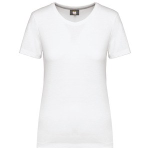 WK. Designed To Work WK307 - Dames-T-shirt met antibacteriële behandeling