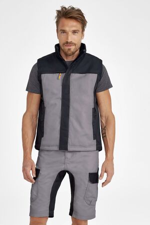 SOLS 01567 - MISSION PRO Workwear Bodywarmer Tweekleuren Heren