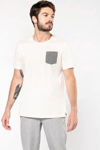 Kariban K375 - T-shirt BIO-katoen met borstzakje