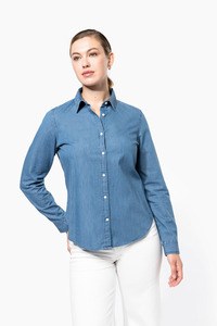 Kariban K509 - Damesblouse Denim