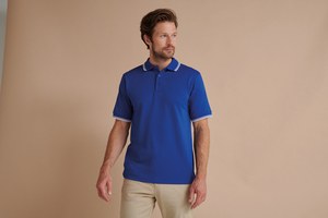 Henbury H482 - Mens Coolplus® Tipped Polo Shirt