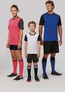 PROACT PA4024 - Tweekleurige jersey met korte mouwen voor kinderen