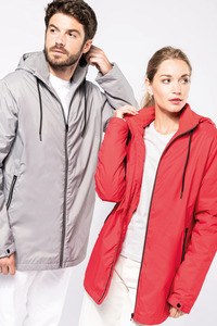 Kariban K6153 - Unisex fleecejas met gevoerde capuchon