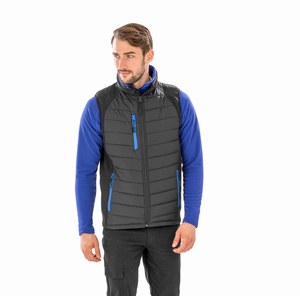 Result R238X - BLACK COMPASS GEWATTEERDE SOFTSHELL BODYWARMER