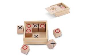 TopEarth LT90764 - Tic Tac Toe houten in doos